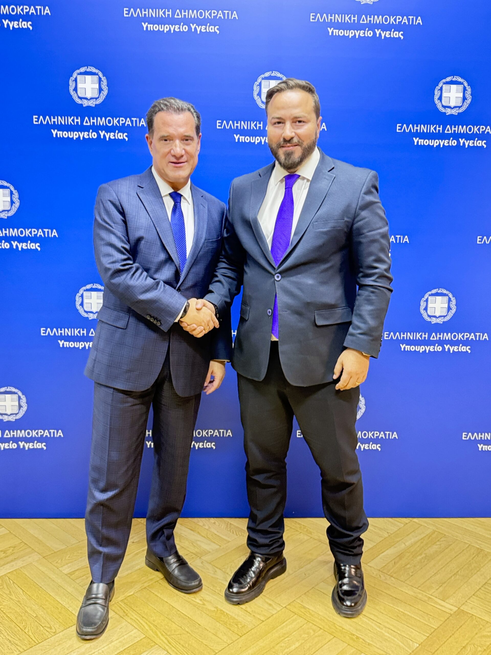 Read more about the article Συνάντηση εργασίας Διαμαντή Γκολιδάκη με την Υπουργό Υγείας Άδωνι Γεωργιάδη